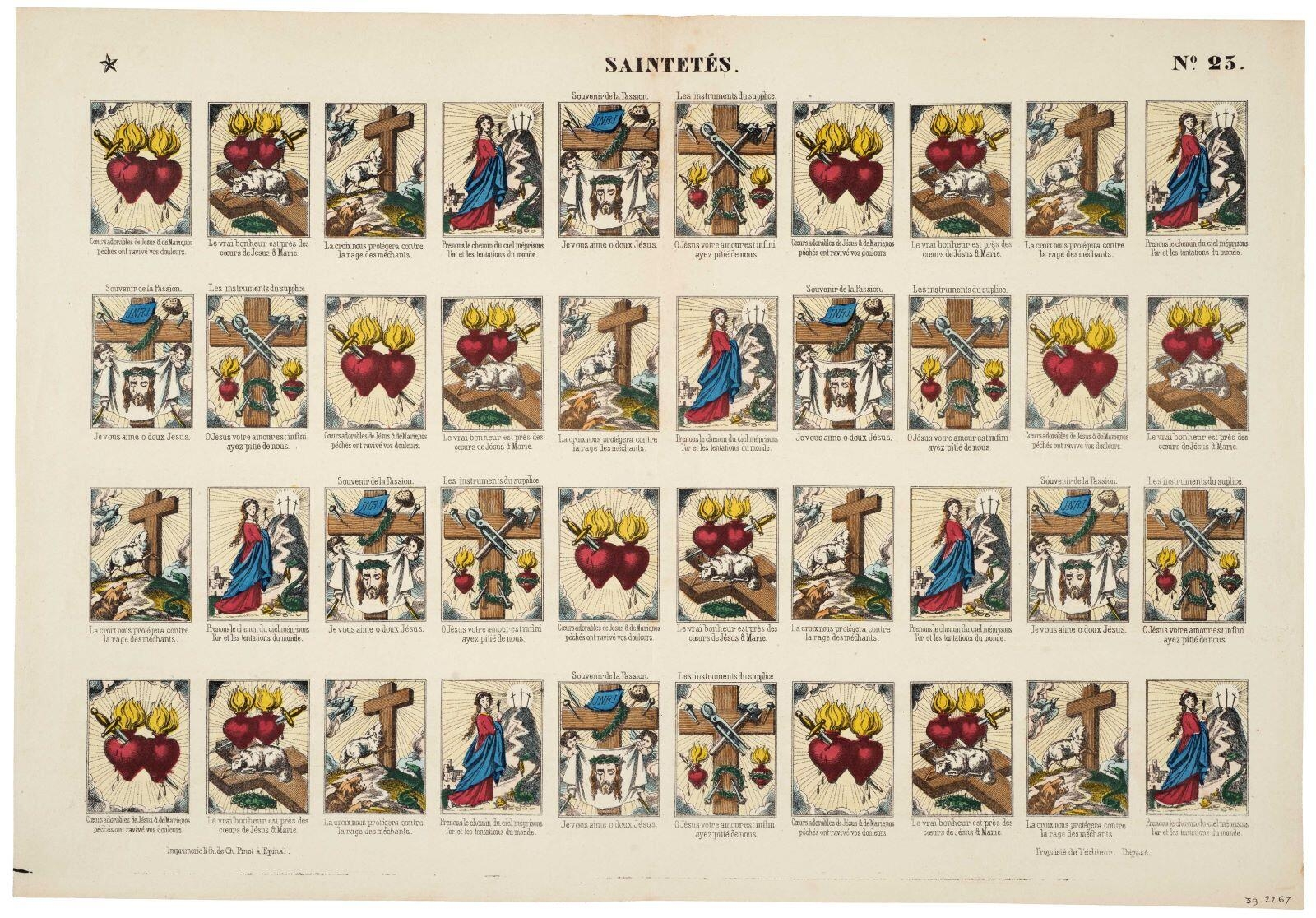 SAINTETES. N°23. (titre inscrit)